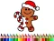Žaidimas Back To School: Christmas Cookies Coloring internete