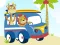 Žaidimas Cute animals with cars difference internete