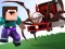 Žaidimas Noob vs Spider Train internete