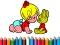 Žaidimas Back To School: Aby Girl Coloring internete