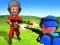 Žaidimas Little Commander. Red vs Blue internete