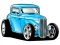 Žaidimas Hot Rod Coloring internete