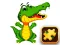 Žaidimas Aligator Puzzle internete
