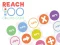 Žaidimas Reach 100 Game of dots internete
