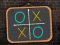 Žaidimas Tic Tac Toe blackboard internete