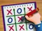 Žaidimas Tic Tac Toe Paper Note II internete