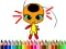 Žaidimas Back To School: Dotted Girl Coloring internete