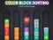 Žaidimas Color Block Sorting internete