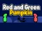 Žaidimas Red and Green Pumpkin internete