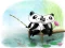 Žaidimas Pandas Slide internete