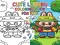 Žaidimas Cute Labubu Coloring Book for Kids internete