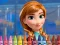 Žaidimas Anna Frozen Coloring internete