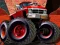 Žaidimas Crazy Monster Trucks Puzzle internete