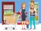 Žaidimas Happy Shopping Jigsaw internete