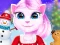 Žaidimas Cat Girl Christmas Decor Game internete