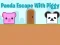 Žaidimas Panda Escape With Piggy internete