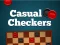 Žaidimas Casual Checkers internete