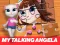Žaidimas My Talking Angela Jigsaw Puzzle internete