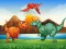 Žaidimas Colorful Dinosaurs Match 3 internete