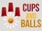 Žaidimas Cups and Balls internete