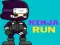 Žaidimas Ninja run internete