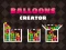 Žaidimas Balloons Creator internete