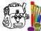 Žaidimas Back To School: School Bag Coloring Book internete