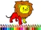 Žaidimas Back To School: Lion Coloring Book internete