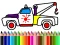 Žaidimas Back To School: Trucks Coloring internete
