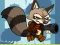 Žaidimas Raccoon adventure game internete