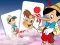 Žaidimas Pinocchio Memory card Match internete