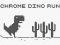 Žaidimas Chrome Dino Run internete
