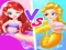 Žaidimas Mermaid Paper Doll Dress Up internete