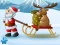 Žaidimas Funny Santa Jigsaw internete
