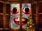 Žaidimas New Year: Santa Claus outside the window internete