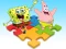 Žaidimas SpongeBob Puzzle internete