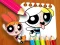 Žaidimas The Powerpuff Girls Coloring Book internete