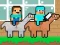 Žaidimas Noob vs Pro HorseCraft internete