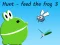 Žaidimas Hunt feed the frog 3 internete