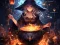 Žaidimas Anime girls Witchcraft internete