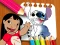Žaidimas Lilo and Stitch Coloring Book internete
