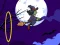 Žaidimas Flying witch halloween internete