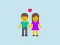 Žaidimas Love match Compatibility test internete
