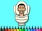 Žaidimas Color Skibidi Toilet internete