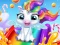 Žaidimas Glitter Unicorn Dress Up Girls internete
