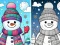 Žaidimas Coloring book Winter internete