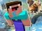 Žaidimas Noob Parkour: Snow Age internete