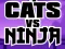Žaidimas Cats Vs Ninja internete