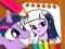 Žaidimas Equestria Girls Coloring Book internete