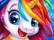 Žaidimas Unicorn Make up Girl internete